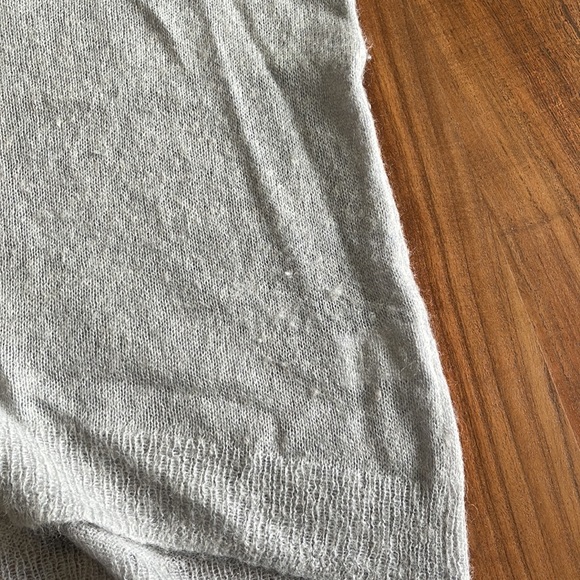 Babaton- Light gray Italian Mohair Sweater - Drop sleeve Long - Size XS - Picture 9 of 9